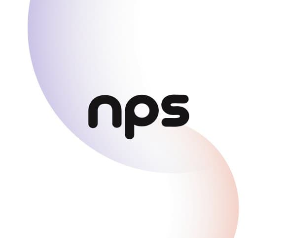 NPS logo on a soft gradient